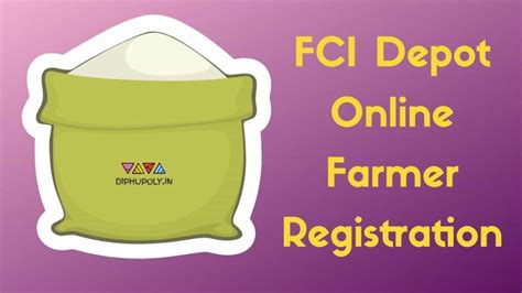 fci depot online login.